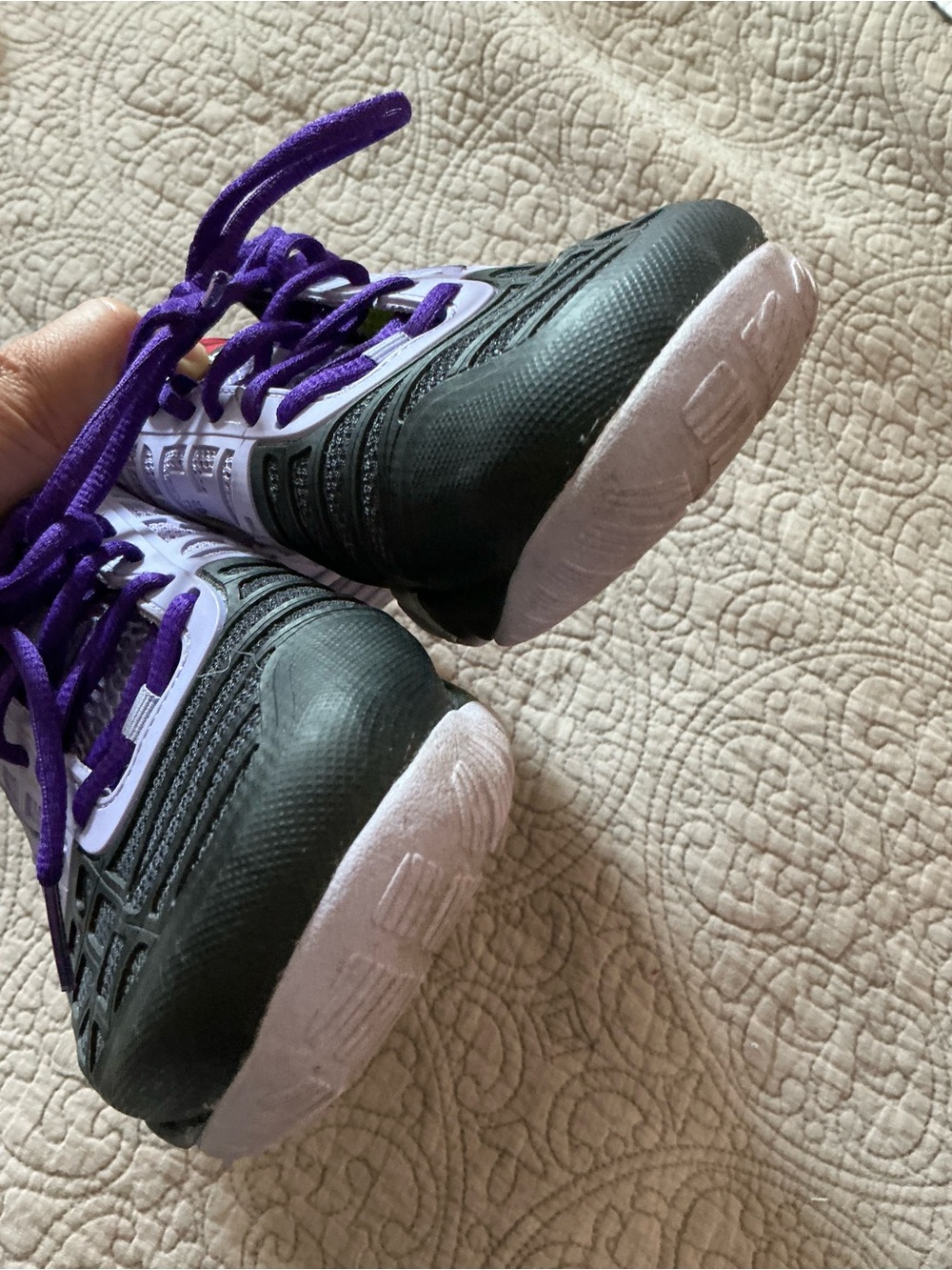 Reebok Women's Training Shoes — White, Black & Purple Accents - Picture 8 of 8